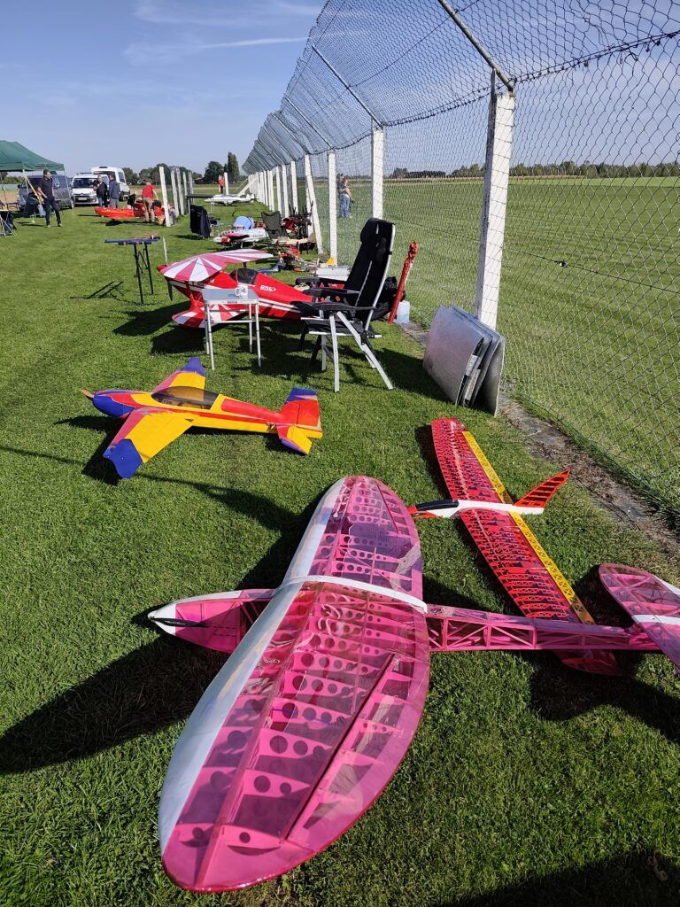 Abfliegen bei der Modellflug-Gemeinschaft Ginderich e.V.